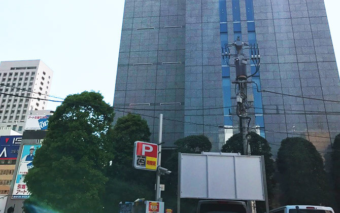 JR新橋駅ルート4